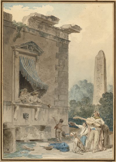 Senhoras de caridade de Hubert Robert