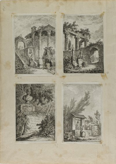 Noites em Roma de Hubert Robert