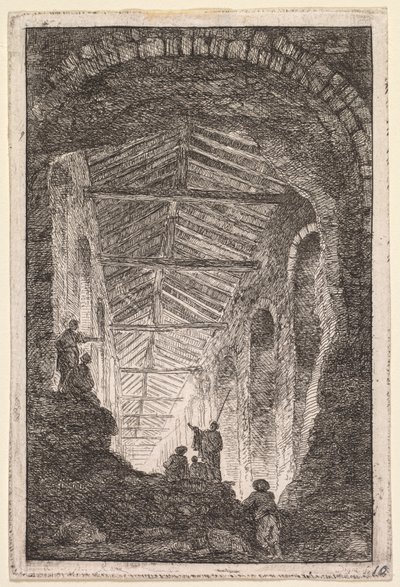 Noites em Roma: A Galeria de Antiguidades de Hubert Robert