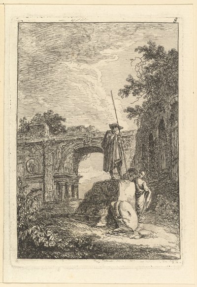 LArc de Triomphe.nd de Hubert Robert