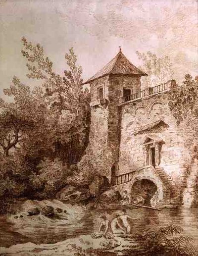 Os Padres (sangue no papel) de Hubert Robert
