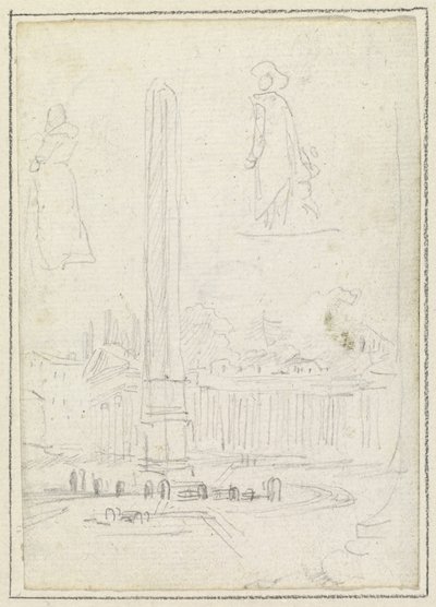 O Obelisco na Praça de São Pedro de Hubert Robert