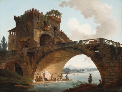 The Ponte Salario, c.1775  de Hubert Robert