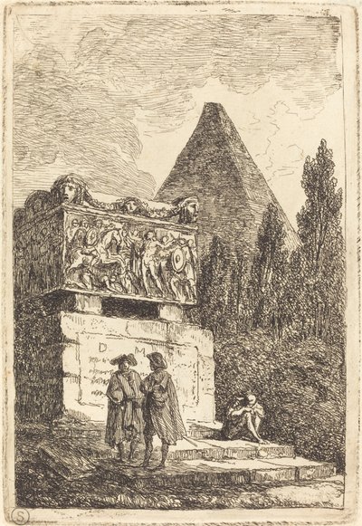O Sarcófago de Hubert Robert