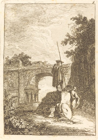 O Arco do Triunfo de Hubert Robert