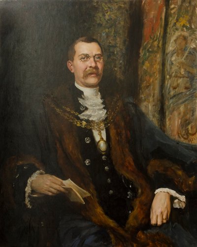 Alderman Sir George Hussey, 1901 de Hubert von Herkomer