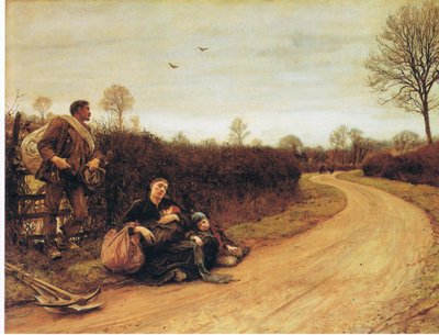 Tempos difíceis de Hubert von Herkomer