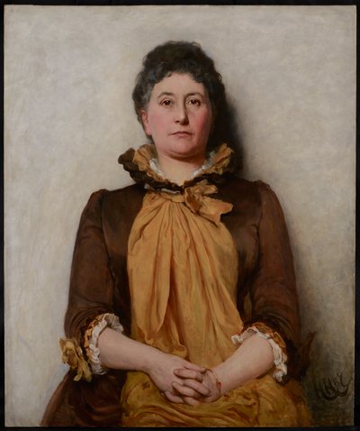 Josephine Dockar-Drysdale (óleo sobre tela) de Hubert von Herkomer