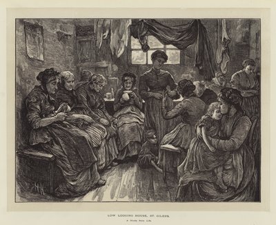 Low Lodging House, St Giles&39;s de Hubert von Herkomer