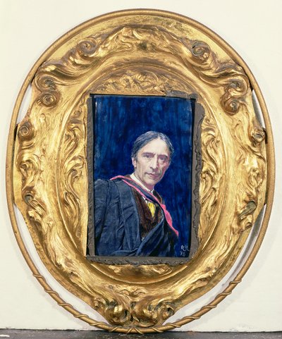 Auto-retrato do artista, 1878 (óleo) de Hubert von Herkomer
