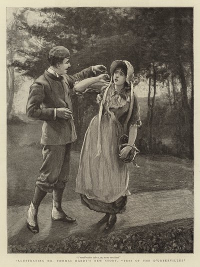 Tess do D&39;Urbervilles de Hubert von Herkomer