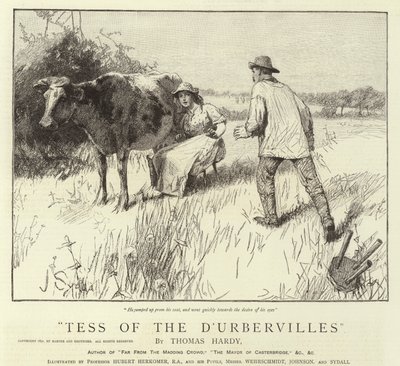 Tess do D&39;Urbervilles de Hubert von Herkomer