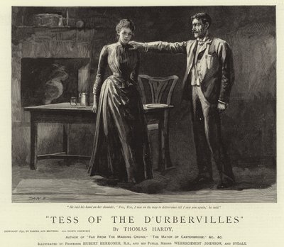 Tess do D&39;Urbervilles de Hubert von Herkomer