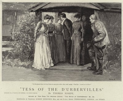 Tess do D&39;Urbervilles de Hubert von Herkomer