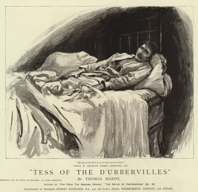 Tess do D&39;Urbervilles de Hubert von Herkomer