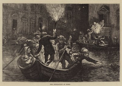 A inundação em Roma de Hubert von Herkomer