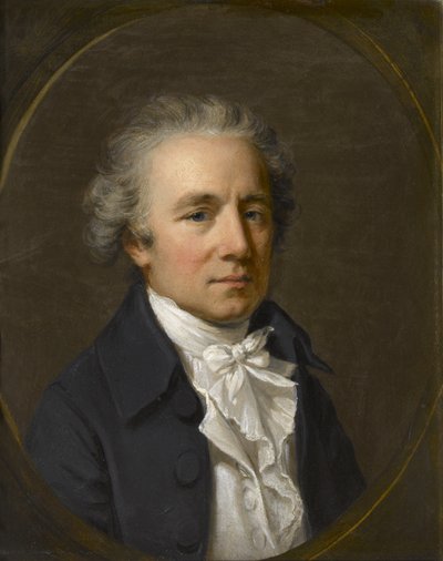 Nathaniel Marchant, RA, c.1780 (óleo sobre madeira) de Hugh Douglas Hamilton