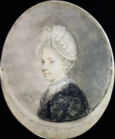 Rainha Charlotte de Hugh Douglas Hamilton
