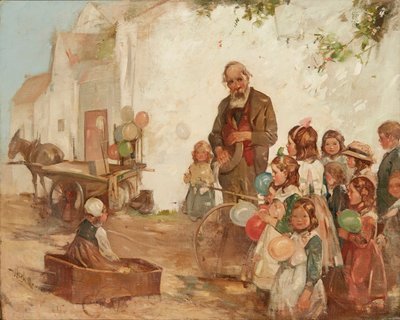 The Gundy Man (óleo sobre tela) de Hugh Munro