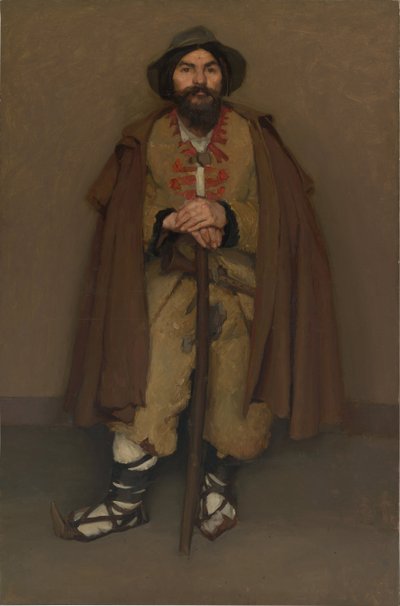 Um pastor da montanha, 1901 de Hugh Ramsay