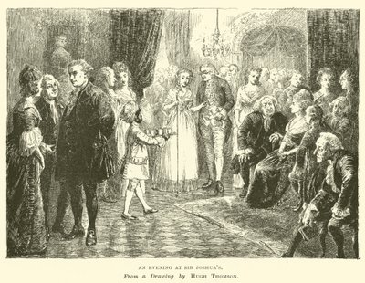 Uma noite no Sir Joshuas de Hugh Thomson