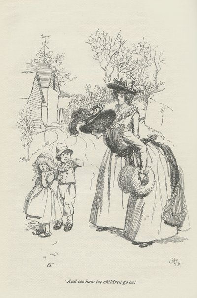 E veja como as crianças continuam, 1896 de Hugh Thomson