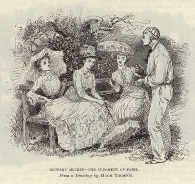 Country Cricket - o julgamento de Paris de Hugh Thomson