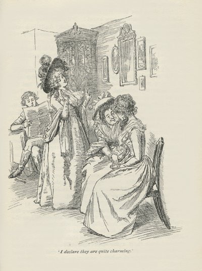 Eu declaro que eles são bem charmosos, 1896 de Hugh Thomson