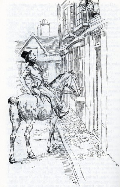 Ilustração para "Emma" de Jane Austen (ilustração) de Hugh Thomson