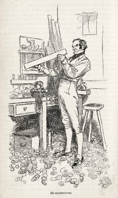 O romance de Jane Austen "Northanger Abbey" - de Hugh Thomson