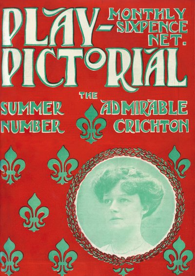 Capa Pictórica de Jogo - JM Barrie O Crichton Admirável de Hugh Thomson