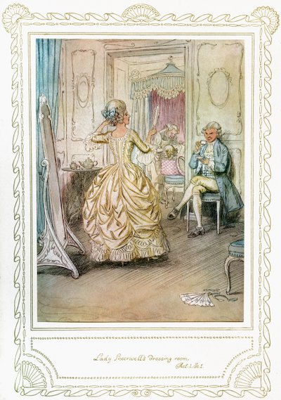 "The School for Scandal", de Richard Brinsley Sheridan de Hugh Thomson