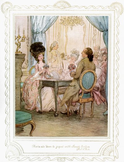 A peça de Richard Brinsley Sheridan de Hugh Thomson