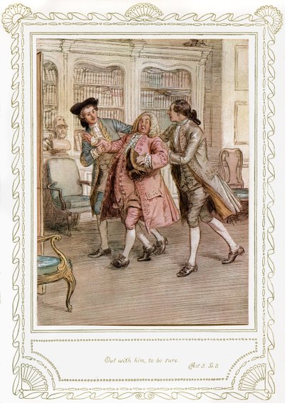 A peça de Richard Brinsley Sheridan de Hugh Thomson