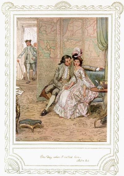 A peça de Richard Brinsley Sheridan de Hugh Thomson