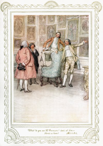 A peça de Richard Brinsley Sheridan de Hugh Thomson