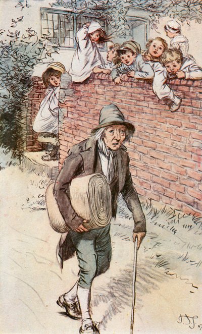Os Filhos sempre o chamavam de Velho Mestre Marner de Hugh Thomson