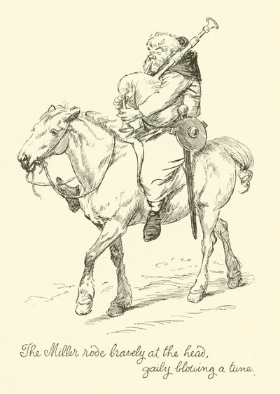 O Moinho (litho) de Hugh Thomson