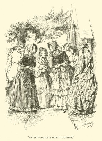 Nós Falámos Sedutamente Juntos (gravura) de Hugh Thomson