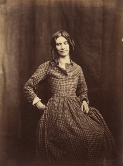 Paciente, Asilo de Lunáticos do Condado de Surrey, 1850-58. de Hugh Welch Diamond