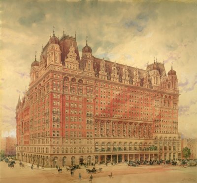 O Waldorf Astoria Hotel, 1896 de Hughson Frederick Hawley