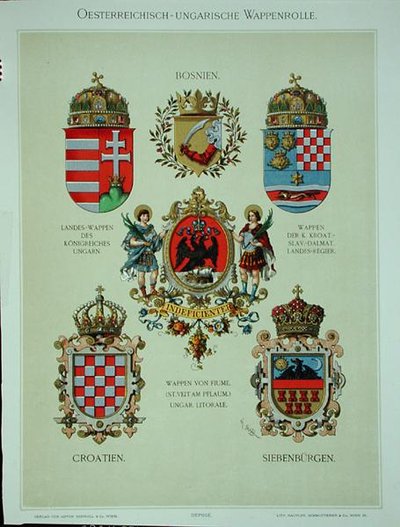 Brasões do Império Austro-Húngaro, do 