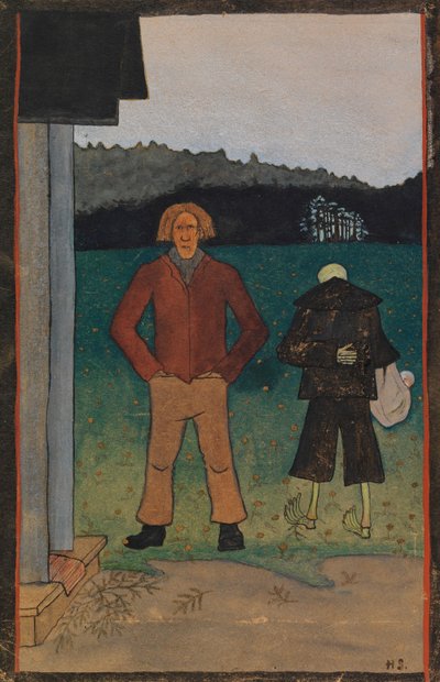 A morte e o camponês de Hugo Simberg