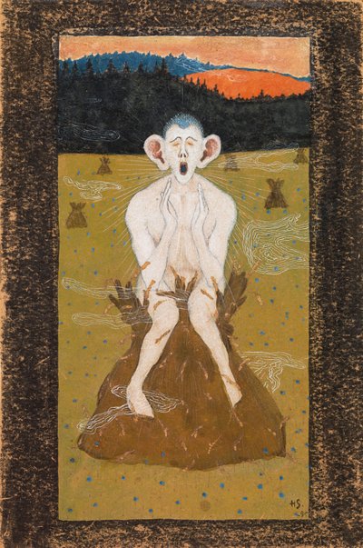 Geada, 1895. de Hugo Simberg