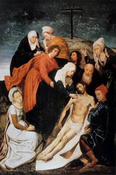 A Lamentação, c1479. de Hugo van der Goes