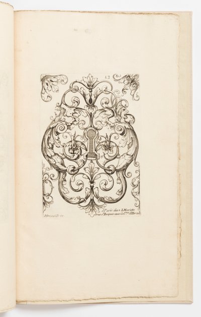 Placa 13, de Vários Projetos para Serralheiros de Hugues Brisville