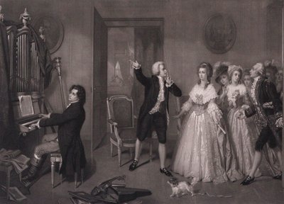 Beethoven na Casa de Mozart. de Hugues Merle