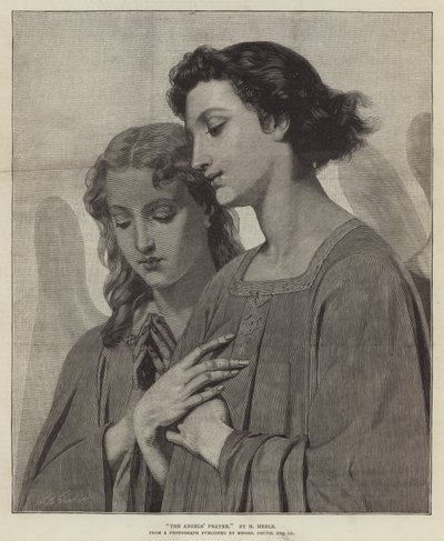 A oração dos anjos de Hugues Merle