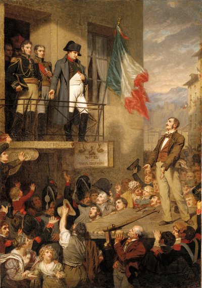 O vôo da águia, 1857 de Hugues Merle