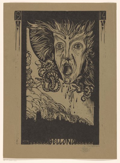Bellona (título no objeto) de Huib Luns (signed by artist)